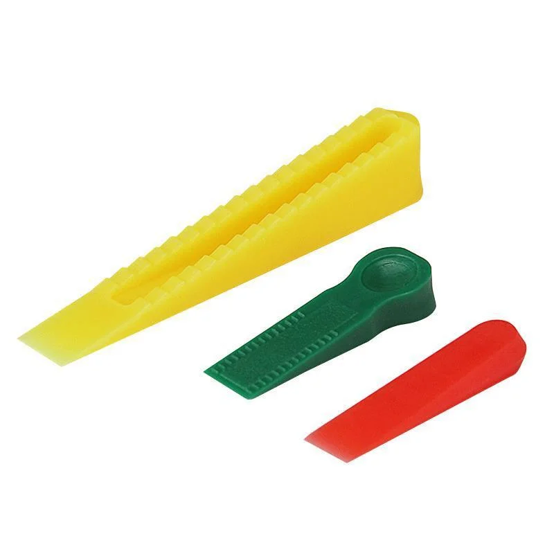 Espaçador para telha cerâmica, auxiliar de colocação, fixador de posicionamento, inserção plástica, 100PCs, 0,5-6mm