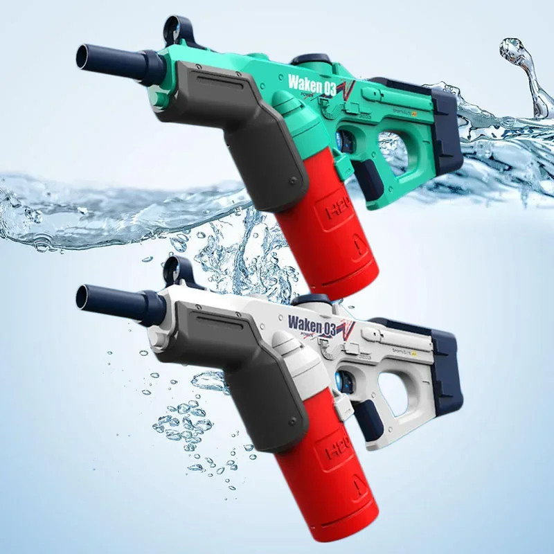 2024 Electric Toy Water Gun Dolphin Outdoor Portable Swimming Pool Battle Party Large Capacity Water Toy Gun Gift for Kid Adult