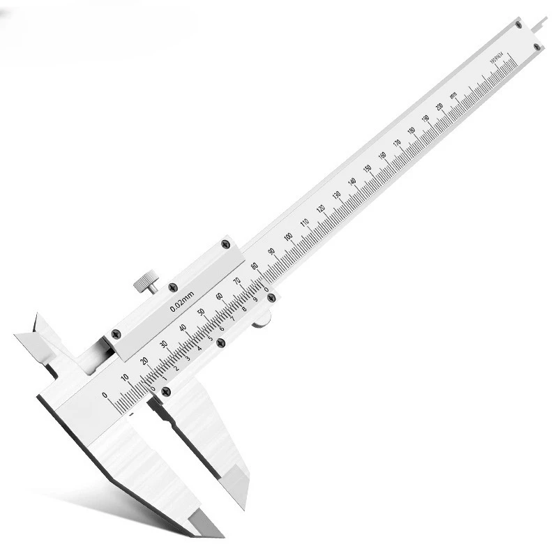 

Tool Vernier Caliper, Mechanical Simple High Precision Oil Standard 0-150-300mm Stainless Steel