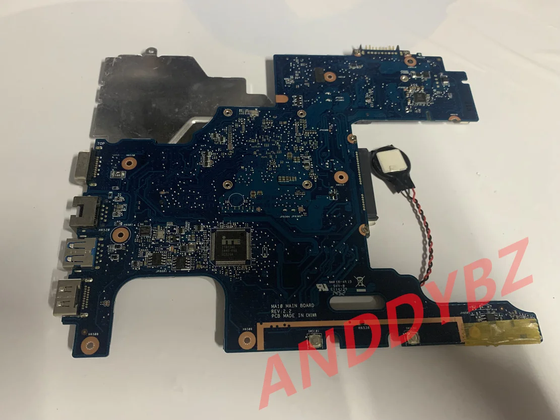 Genuine H000080530 MA10 MAINBOARD FOR Toshiba Satellite NB15 NB15t  LAPTOP MOTHERBOARD WITH CPU  TESED OK