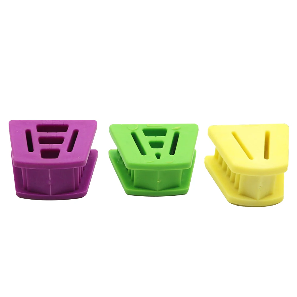 

30pcs Dental Silicone Occlusal Retractor Pad Mouth Opener Silicone Bite Pad Blocks Mouth Prop Cheek Retractors Cheek Bite Prop