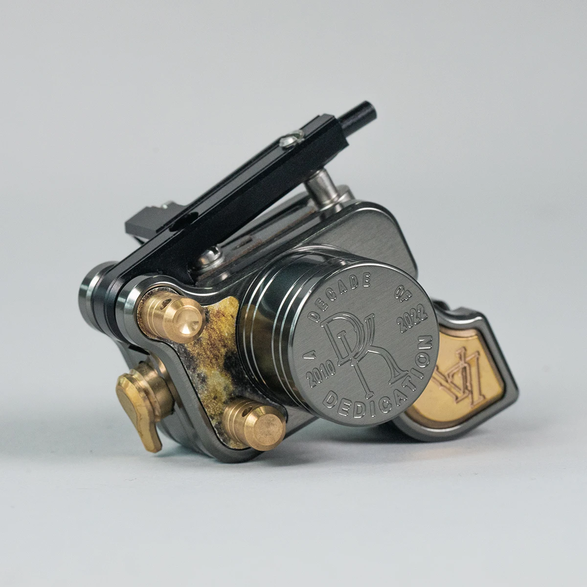 DK V7 máquina rotativa de tatuaje profesional, pistola de tatuaje con Motor sin núcleo japonés, negro, gris, dorado, tres colores opcionales