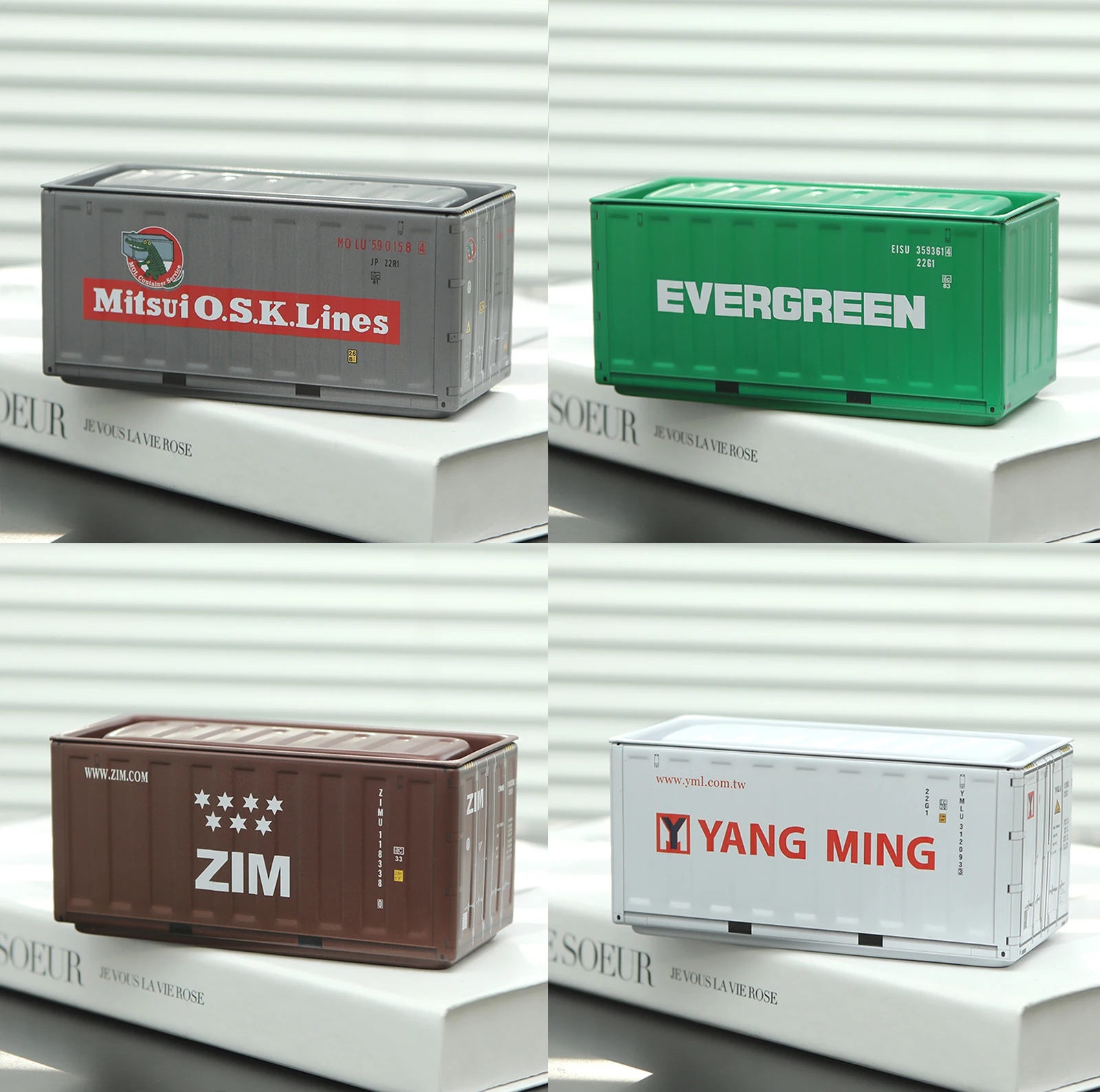 4-teiliges Set Mini-Eisen-Aufbewahrungsboxen Kreative Dekoration Kleinteile-Sammlerbox Miniatur-Eisenbox Desktop-Mini-Container-Modell – Detail 8