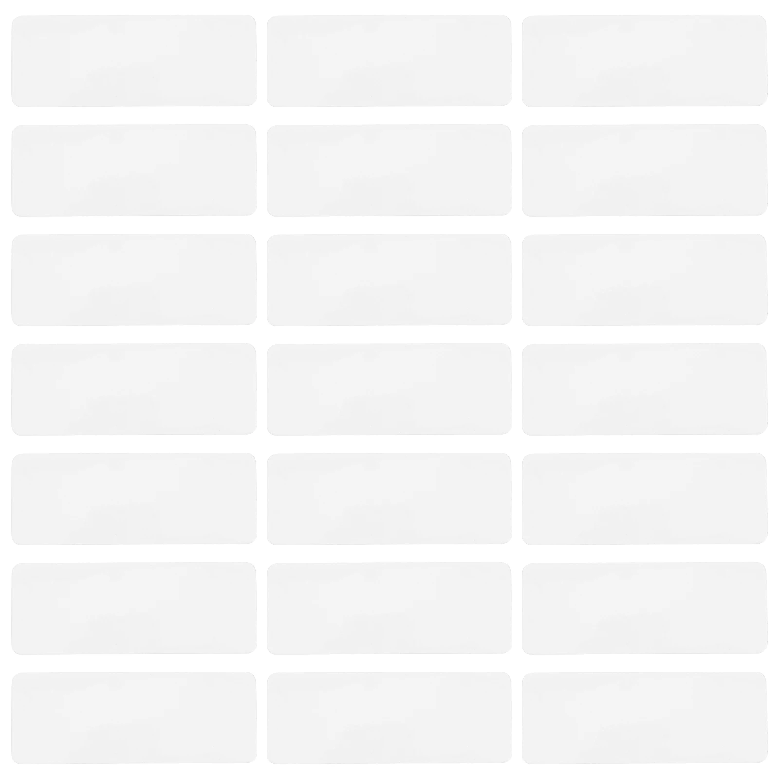 

50pcs Magnetic Dry Erase Labels Reusable Writable Whiteboard Magnets For Classroom Office Fridge Cabinet Storage Scheduling