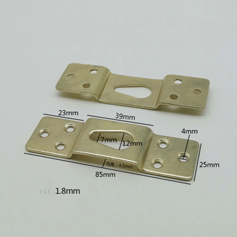 Stainless steel reinforced hidden wall-mounted decorative large canvas background frame with spring-loaded hanging system