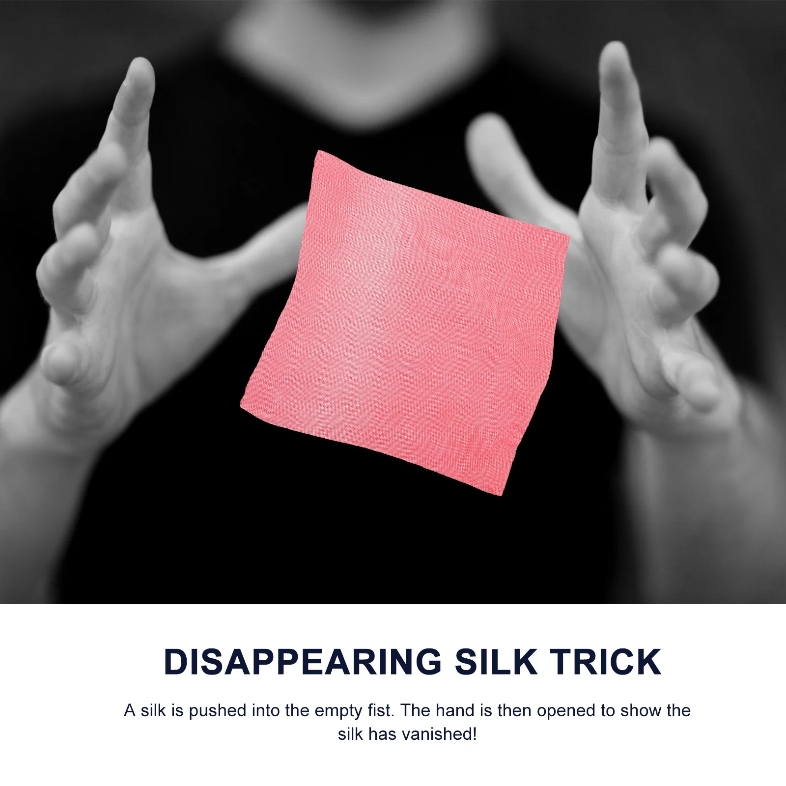 

Silk Scarf Props Toy Trick Prank Fake Finger Novelty Thumb Child Appearing Trick Props Plastic Reusable