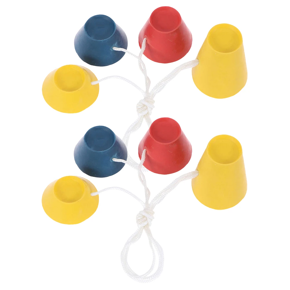 

8 Pcs Golf Tee Indoor Hitting Mats Holder Winter Practice Range Rubber Ball Stand Ranges Cute Tees