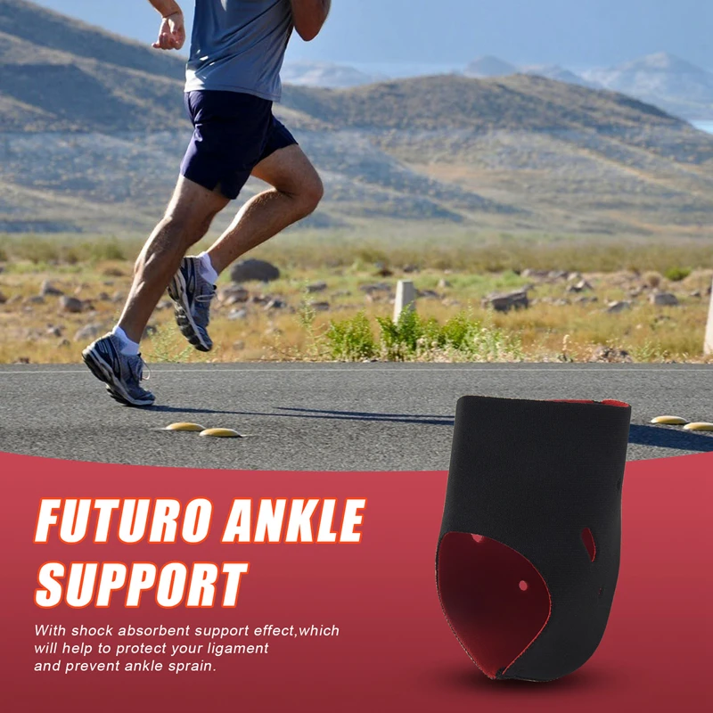 Ankle Support Protection Elastic Ankle Brace Black Band Health Support Foot Bandage