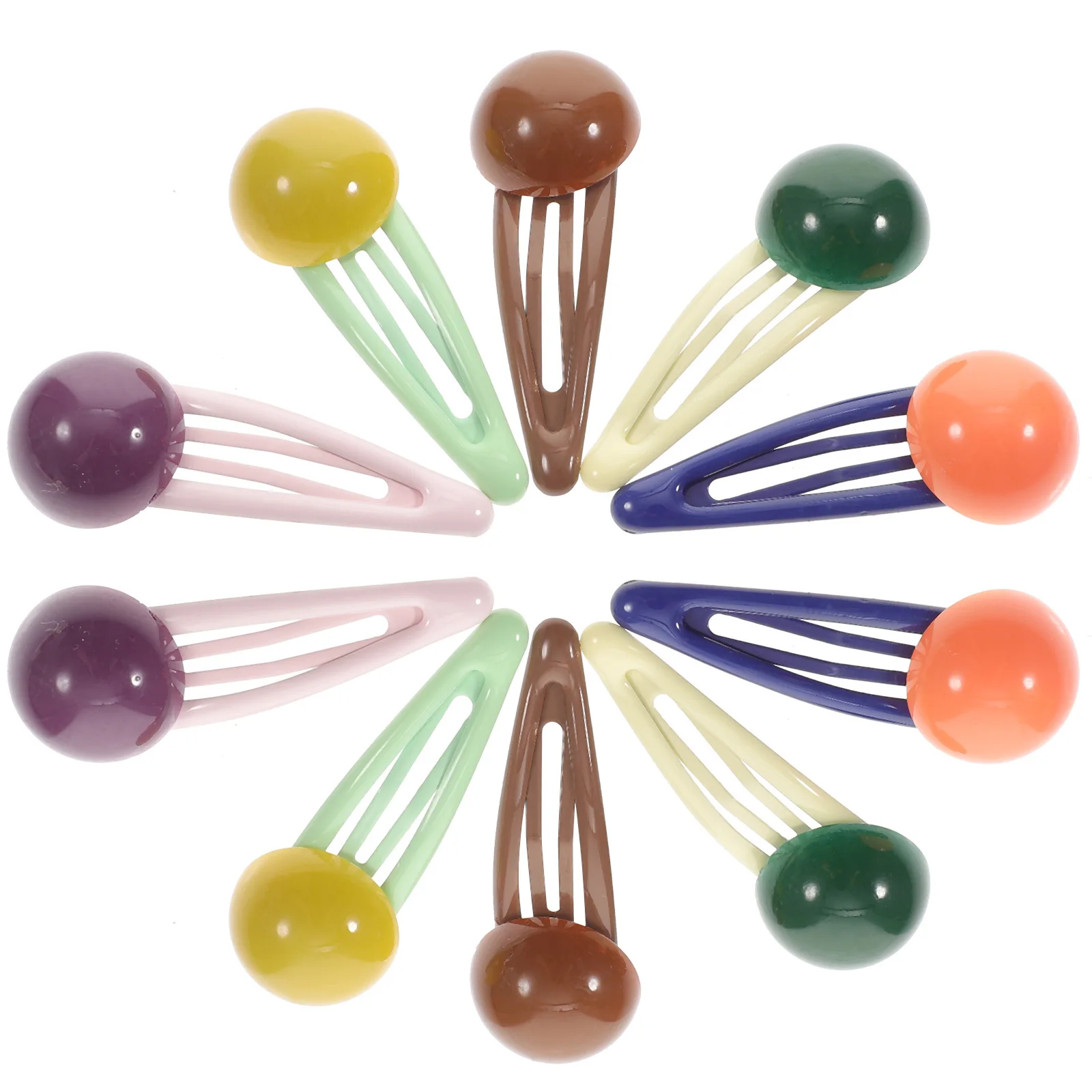 

10Pcs Cute Girls Hair Accessories Adorable Barrettes for Kids Toddlers Safe Materials Durable No Break Hair Clips