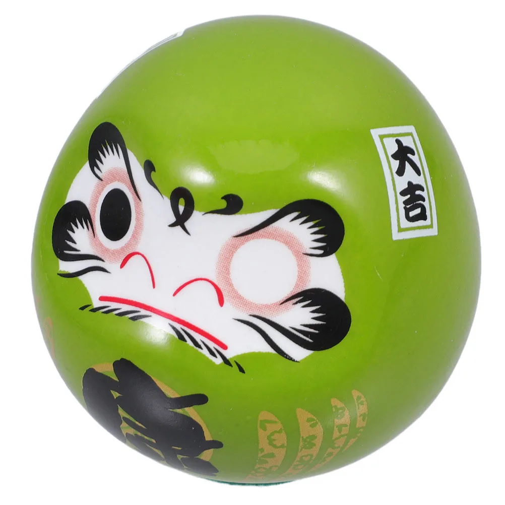 Japanese Ceramic Fortune Cat Traditional Zen Ornament for Desktop Home Office New Year Decoration Prosperity Statue