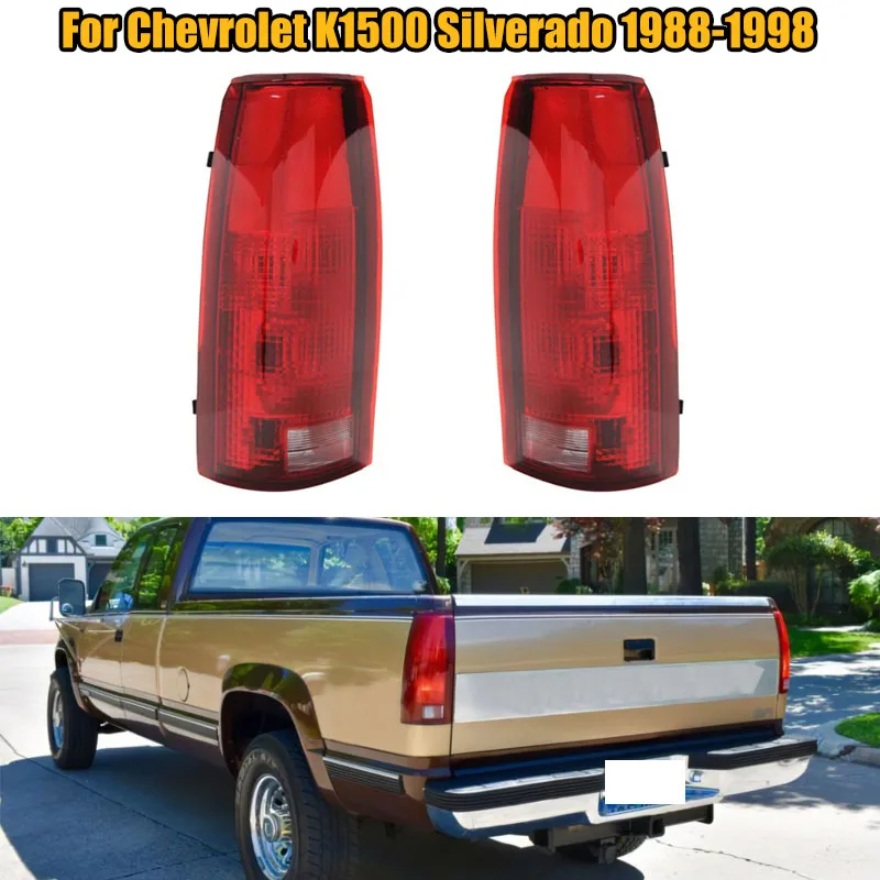 Dla Chevrolet K1500 Silverado 1988-1998 Tylne światło tylnego zderzaka Tylne światło hamowania Tylne światło przeciwmgielne