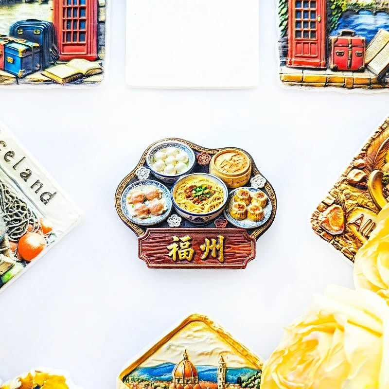 Imán para nevera Fuzhou Snacks - Food Lovers Snacks reseña y precio