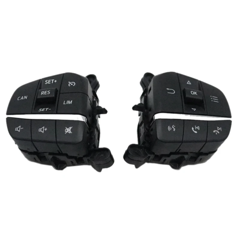 

2PCS Multifunction Steering Wheel Button Bluetooth Switch For Ford Focus MK4 2019 2020