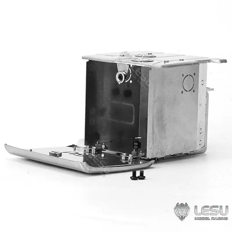 Tool box LESU Tamiya 1/14 truck model toy mud truck FE/VM metal exhaust tank G-6263 modification