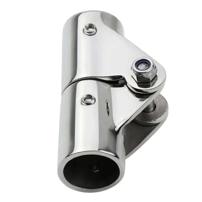 

22/25mm Folding Swivel Connector 316 Stainless Steel Boat Fitting Hand Rail Tube/Pipe Marine Accessories