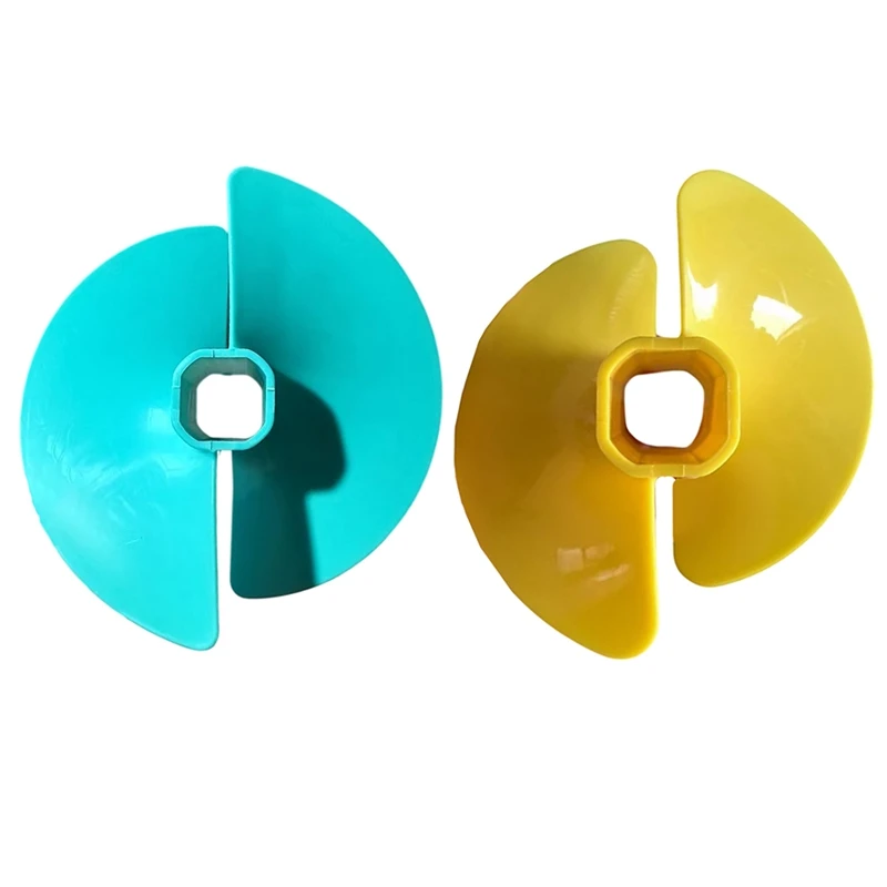 

M11K-Ice Auger Bit Fan Blade Nylon Drill With Adapter Float Ice Auger Bit Fan Blades Power Tools Drill Bits 6 Inch