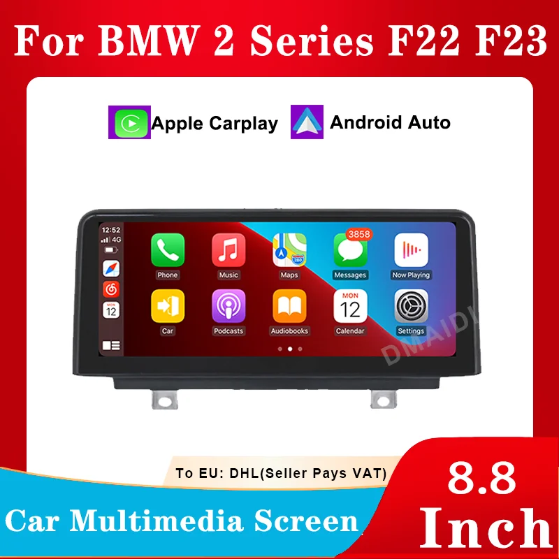 

Car Multimedia 8.8inch Wireless Apple CarPlay Android Auto for BMW 2 Series F22 F23 2013 - 2017 Original NBT System