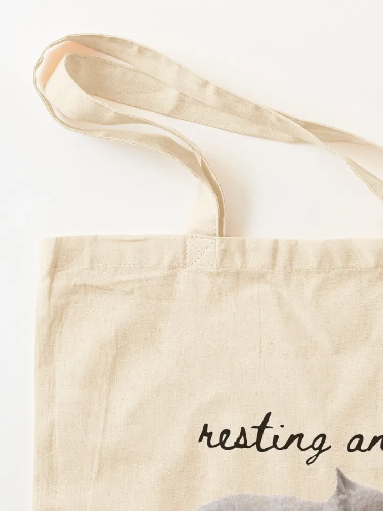 resting and relaxing Tote Bag Canvas shoulder bag tote bags men Canvas canvas tote