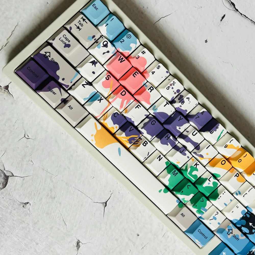 Copritasti PBT Cherry Profile 100:Zombie Keycap Sublimazione della tintura 149 tasti per tastiera meccanica MX 61 64 66 68 75 84 87 96 104 108