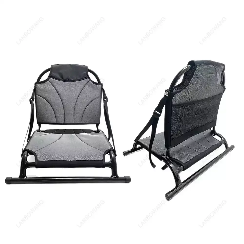 For Adjustable Folding Kayak Seat, Aluminum Alloy Backrest for Stand Up Paddle Board Boat Canoe