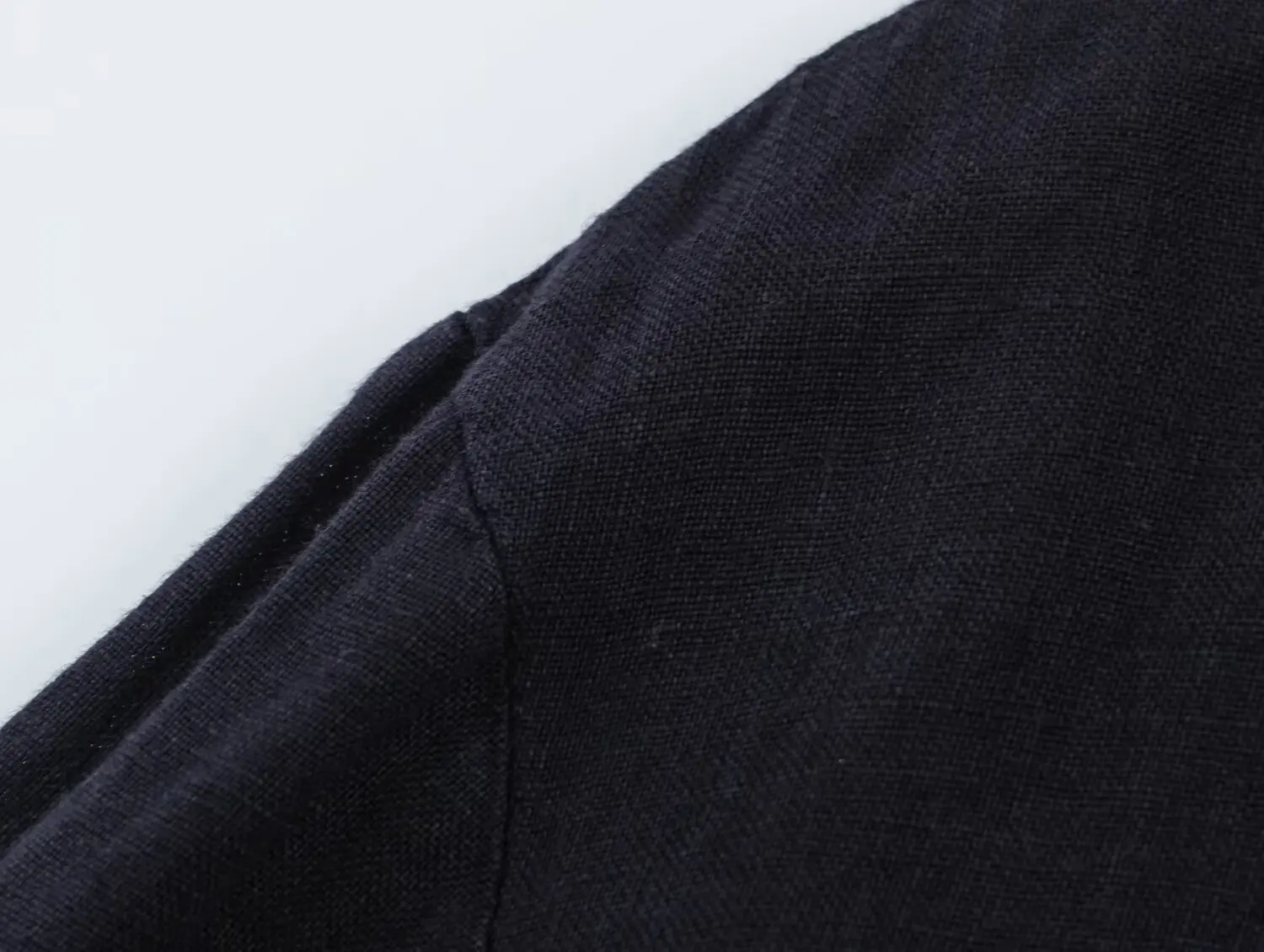 BSAY 2026 Herbst Neue Elegante Einfarbige Chinesische Bluse mit Stehkragen, Froschknöpfen, Seitlicher Schnürung, Langen Ärmeln, Locker Sitzendes Freizeithemd für Damen – Detail 16