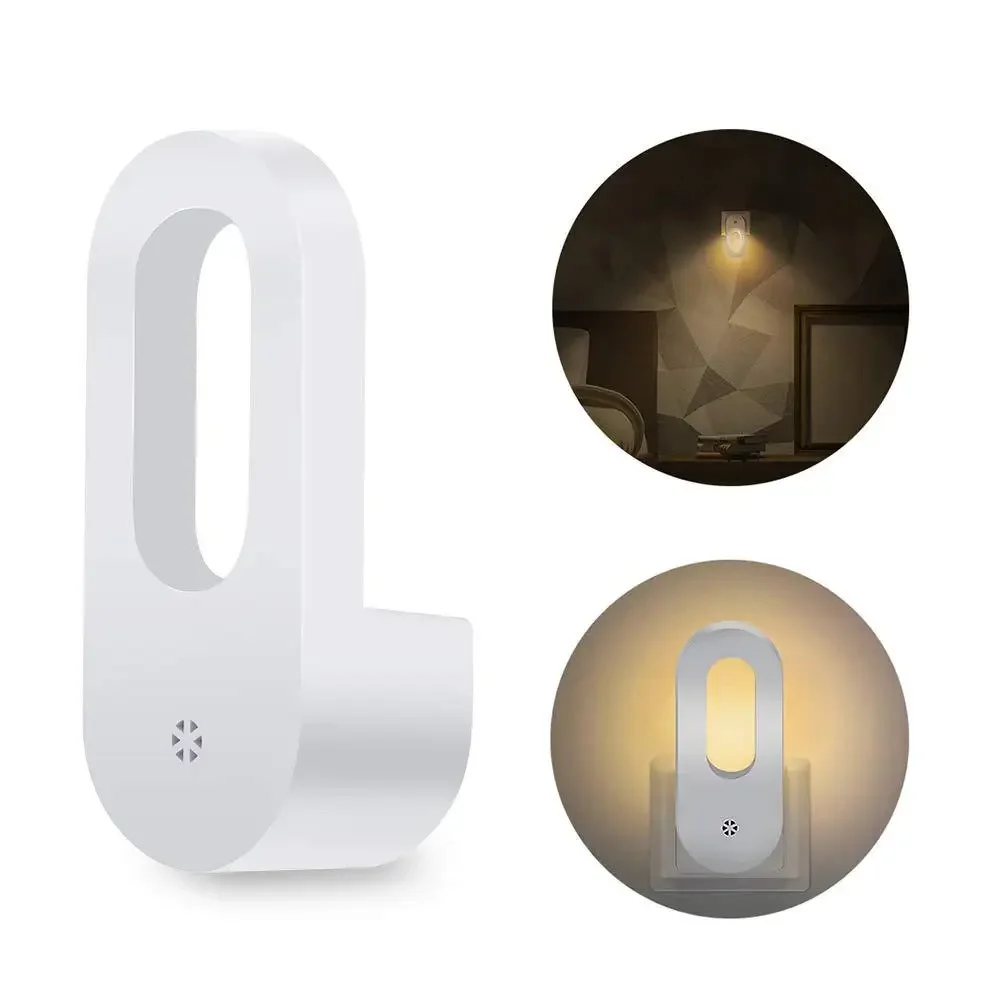LED Nachtlicht EU/Us-stecker Steckdose Mit Dämmerung Sensor Warm Weiß Lampe Energiesparende Für Kinderzimmer schlafzimmer Nacht Lampe – Detail 11