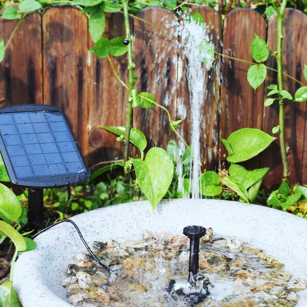

1.8W 170L/H Small Solar Water Pump For Garden Pool Aquarium Fountain Dc Mini Pond Pump Black 12V Low Power