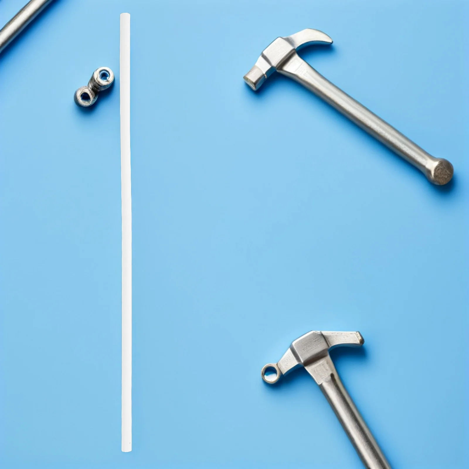 

20Pcs Hot Melt Glue Sticks White Industrial Grade Rapid Bonding Multi Material Adhesion for DIY Home Decor Sealing Fast Assembly