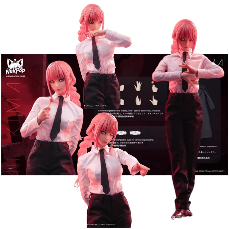 

Spot SaleNueva selección de productos Producto original y genuino Makima 1/6 Figura de acción Makima NEK001 Figuras de acciónin