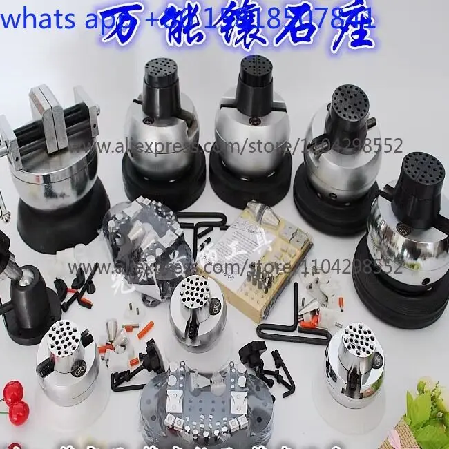 Gold and silver jewelry production, gemstone setting, diamond setting, clamping and fixing tool