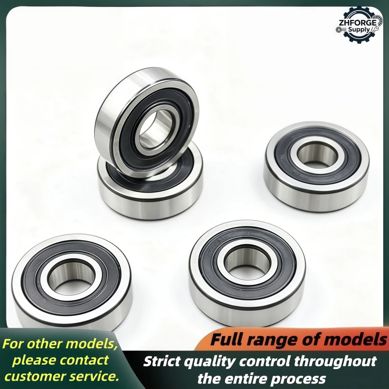 Heavy Duty Deep Groove Ball Bearings 6300-6306 Series ZZ RS Wearproof for Automotive Power Tools And Agricultural Equipment Repa