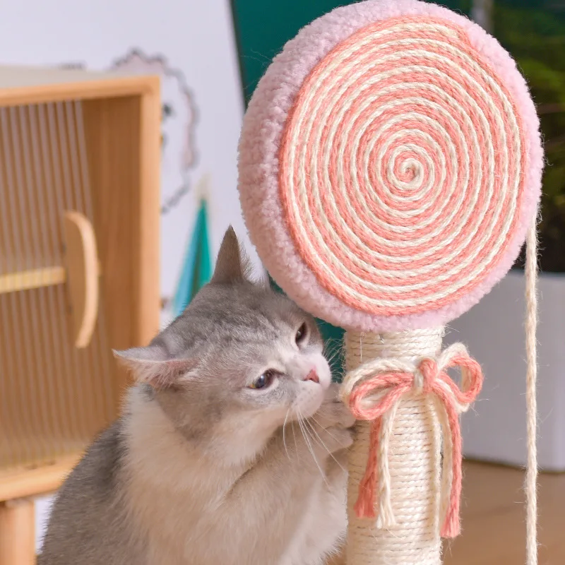 Wholesale Cat Scratching Posts Cat Scratching Boards Sisal Lollipops Cat Toys Popular Pet Products for Trees