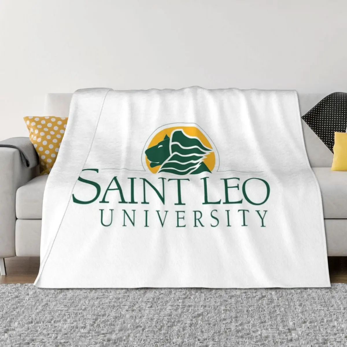 

Saint Leo University Throw Blanket for sofa cosplay anime Travel For Baby Blankets
