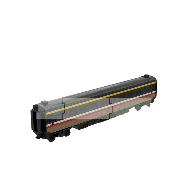 MOC Intercity 125 HST Train Suit MK3 Carrozza Treno Building Blocks Modello Mattoni Ragazzo Giocattoli Regalo di Natale