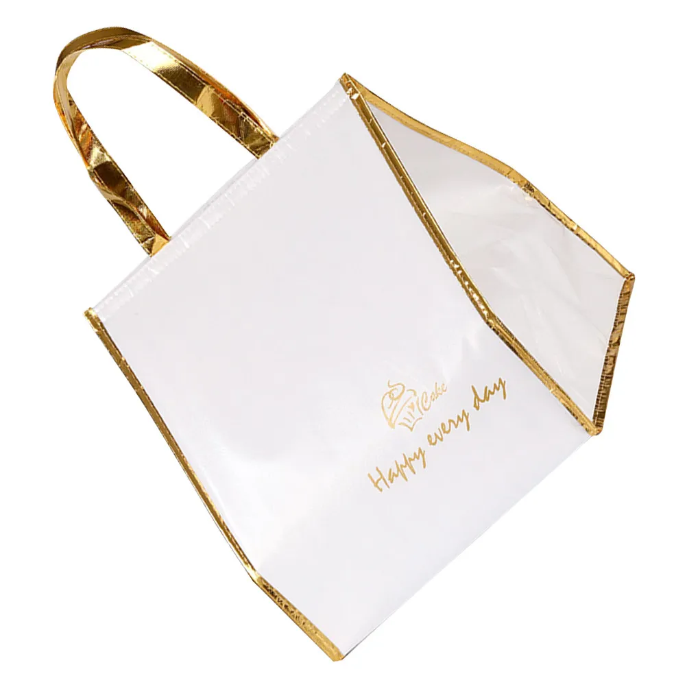 

Insulated Takeout Bag Thickened Portable Food Delivery Bag for Cake Pizza Lunch Storage Thermal Tote for Picnic Camping Travel