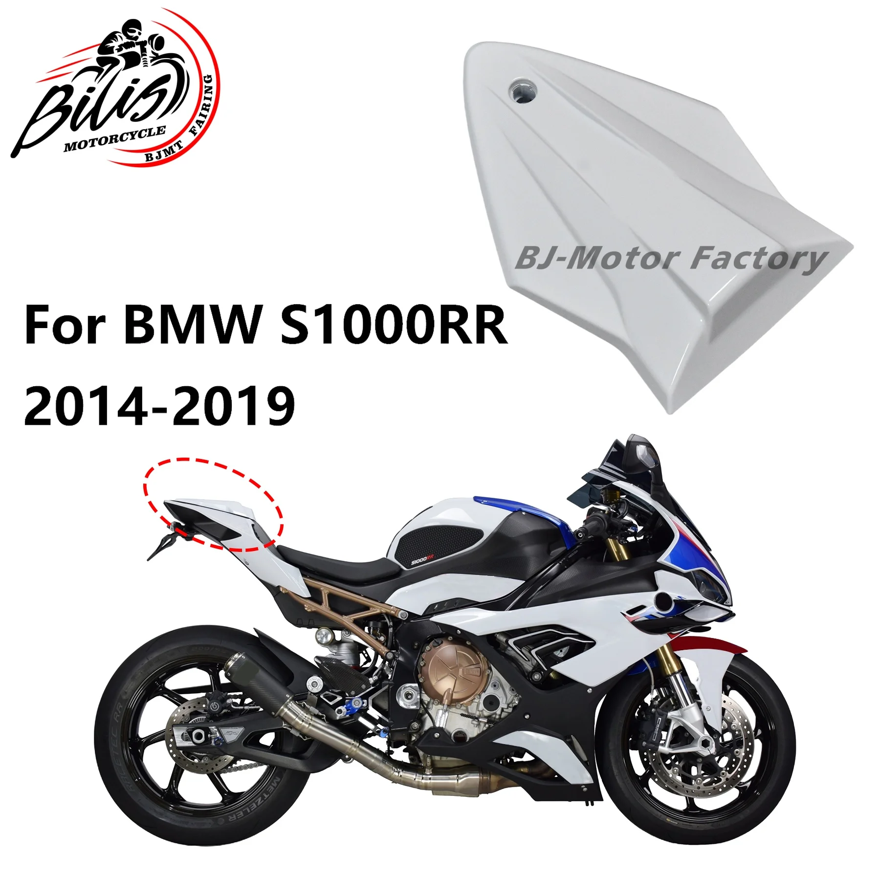 

Motorcycle Tail Fairing Cowl For BMW RR M1000 S1000 2014-2019 Seat Cover ABS Accessories S1000RR M1000RR Rear Section Hump Parts