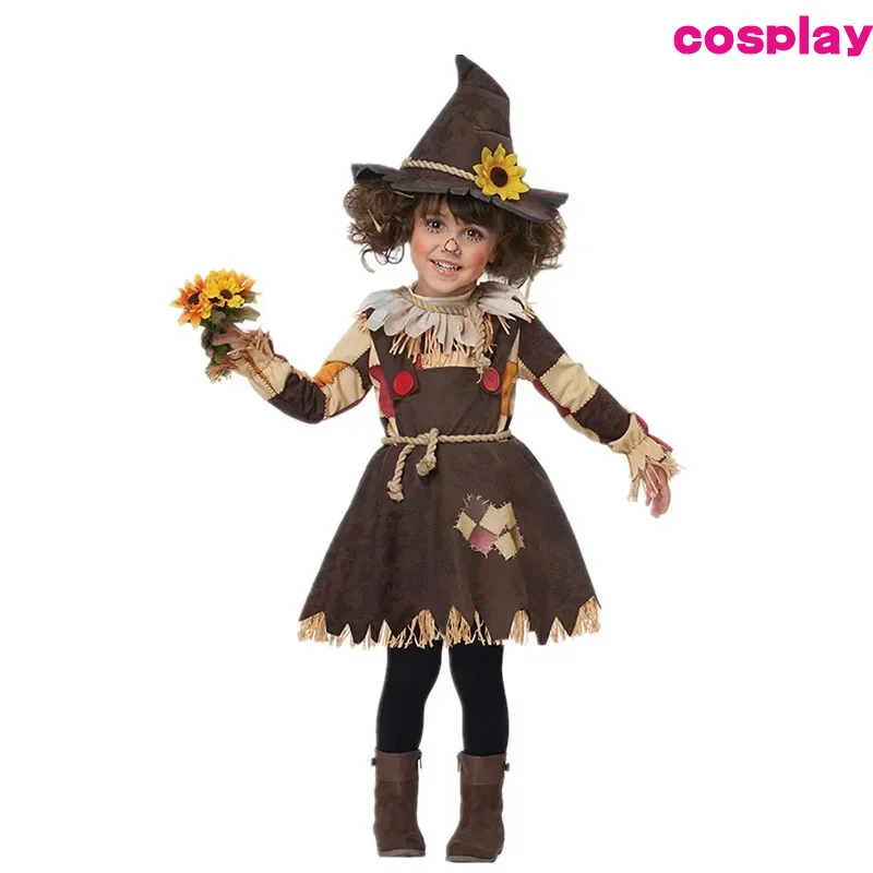 สาวเรื่องอื้อฉาว Kalon เครื่องแต่งกายฮาโลวีน Purim Scandina of Oz เด็กคอสเพลย์เครื่องแต่งกายเด็กของขวัญวันเกิดปาร์ตี้แฟนซีชุด D