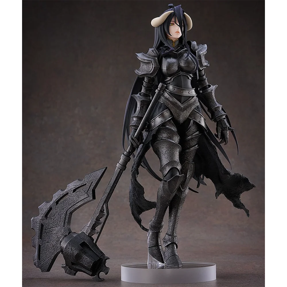 100% شركة Good Smile الأصلية المنبثقة Parade Overlord Albedo Armor Ver. L مجموعة ألعاب نموذج لجسم الرسوم المتحركة #3