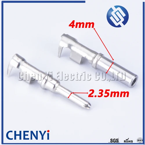 Imagen 2 del producto Terminal de alambre de crimpado DTP Deutsch, conector automático, Pin de Metal 1060-12-0122 1062-12-0122 para motor de coche 14-20AWG, 20 Uds.