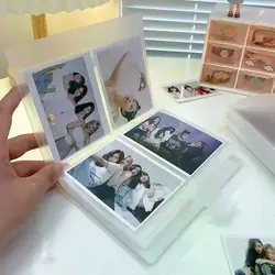1Pcs New Creative Collect Book Photo Album PVC 80/160 Slots Picture Card Holder Transparent 3/4/5/6/7 Inch Photocard Holder