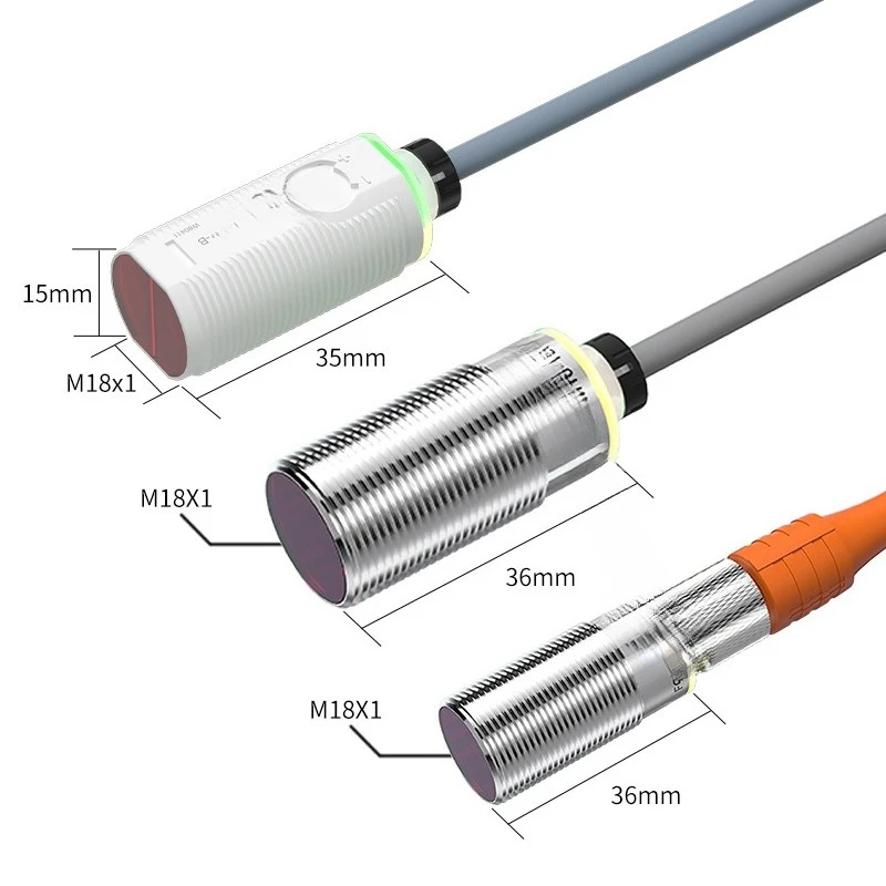 Background Suppression Photoelectric Induction, Switching Sensor FGYS18-10NF-B Diffuse Reflectance Ranging