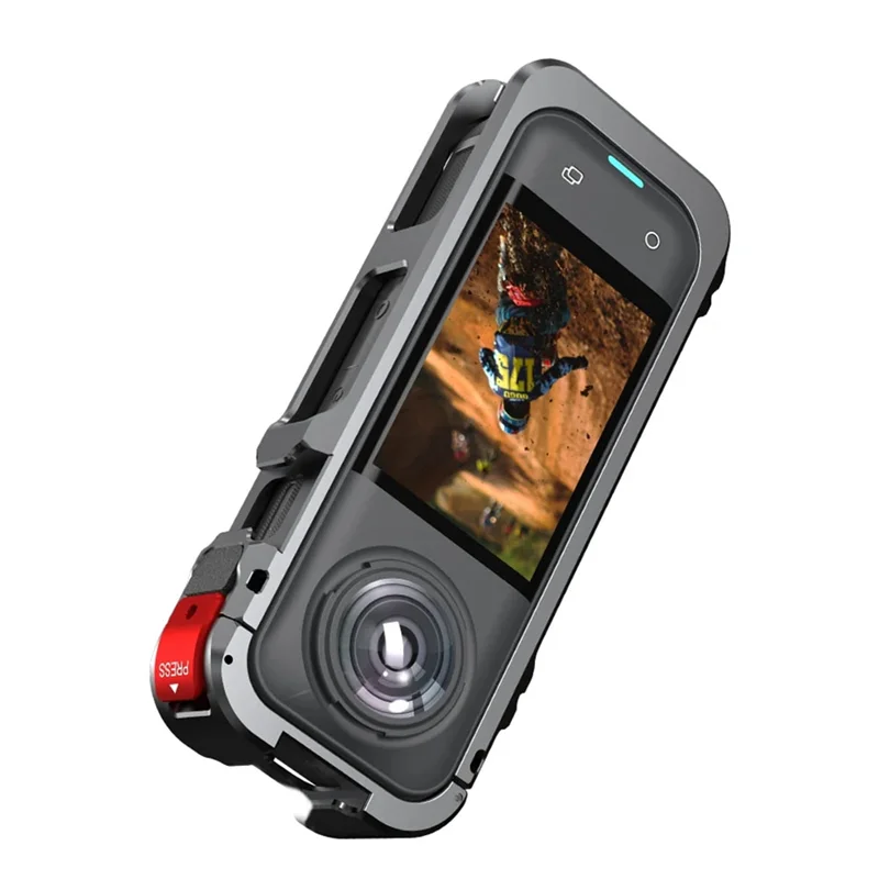 

【Домашние инструменты!】Клатка с металлическим каркасом холодного башмака, защитный чехол для Insta 360 X5 1/4, расширительный кронштейн, аксессуары для экшн-камеры