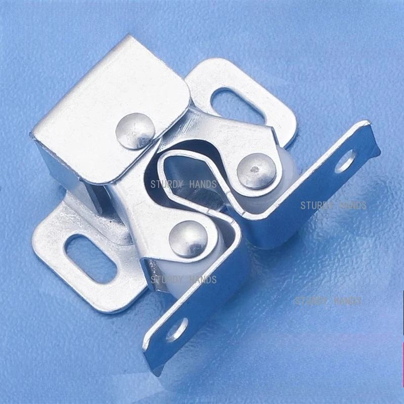 5PCS metal cabinet door collision bead buckle old-fashioned door buckle lock  furniture hardware accessories