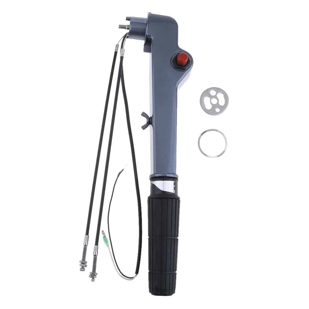 Tiller Extension Handle Non Slip Outboard Steering Grip Plastic Marine Boat Engine Control for Yamaha 15HP 18HP