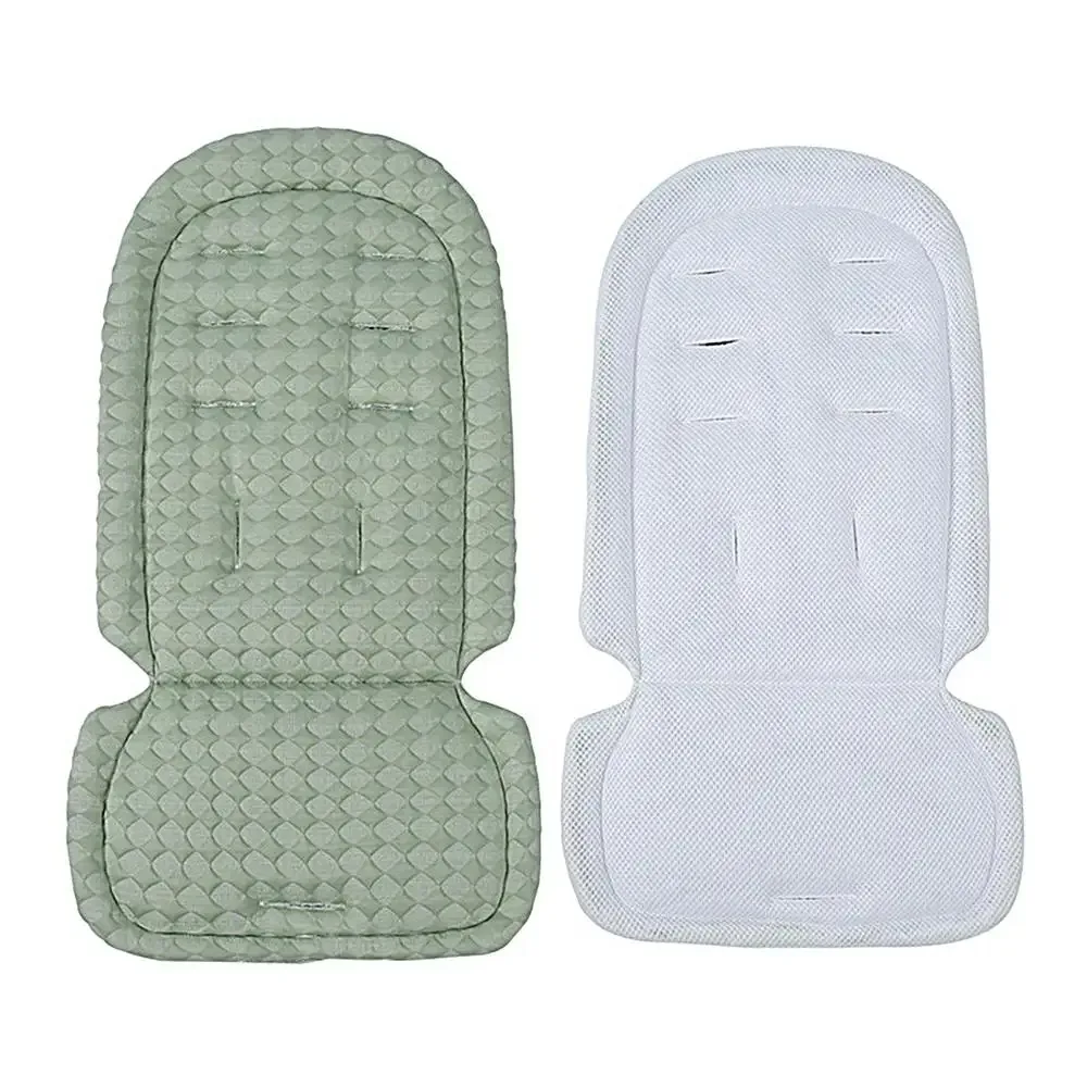 

Breathable Baby Pram Cushion Stroller Accessories Solid Color Baby Stroller Cushion Soft Car Seat Pushchair Car Mat
