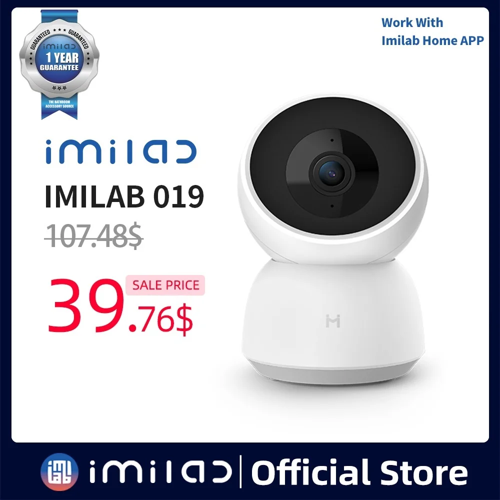 Go! IP Camera 2K 1296P WiFi Camera MI Home Security Camera CCTV Vedio Surveillance Camera Baby Monitor Global Version