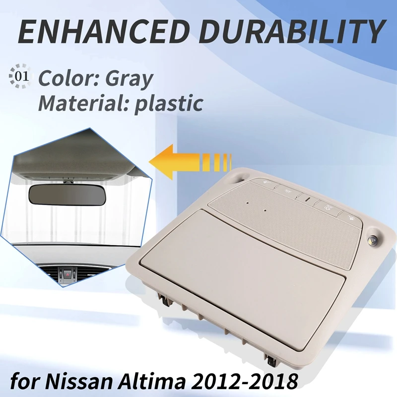 Super Sale Car Roof Reading Light 26430-8990C 26430-C990D for Nissan Sentra Altima 2012-2018 Dome Lamp Eyeglass Case