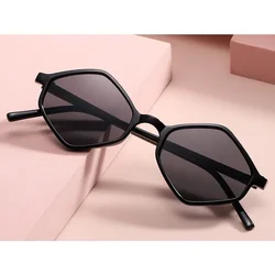 Fashion Rhombus Leopard Sunglasses Women Glasses Retro Black Glasses Men Luxury Brand Designer Eyewear UV400 Shades Oculos De So