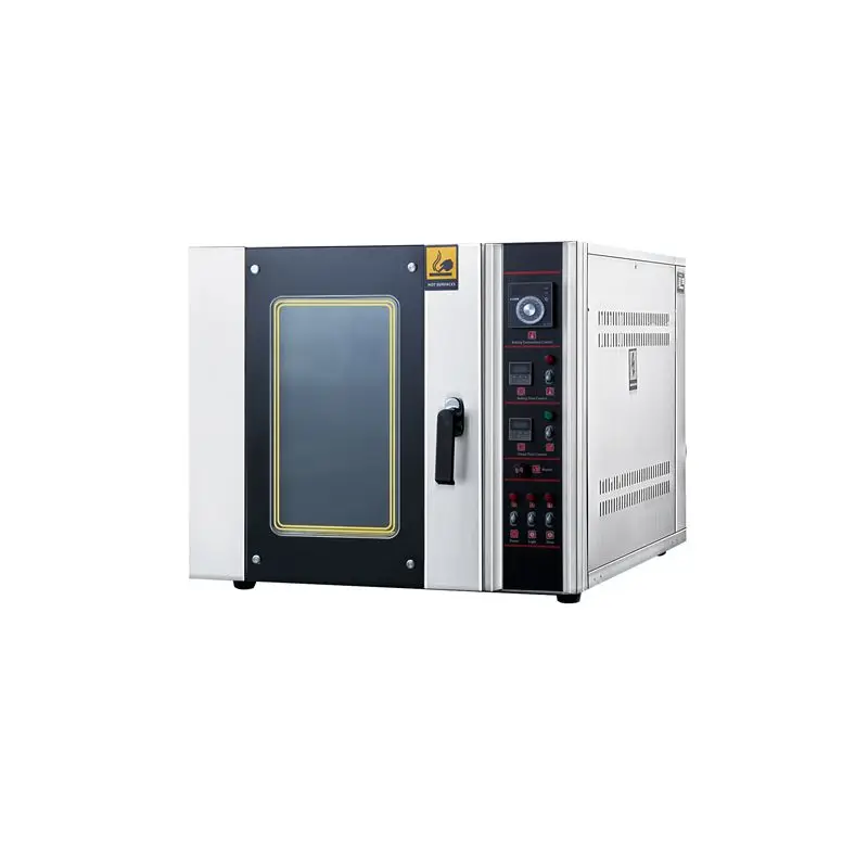 

Industrial Professional Bread Baking Machine 5 Trays Gas Hot Air Convection Baking Oven