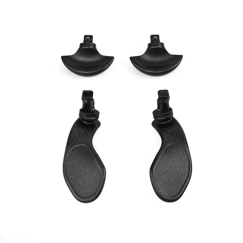 ​Metal Back Button Paddles for PS5 DualSense Edge Controller, 4PCS Colored Replacement Thumbstick Caps